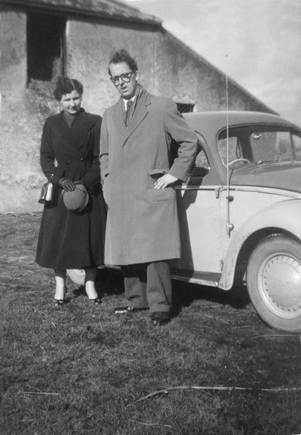 Mum & Dad soon after they were married.